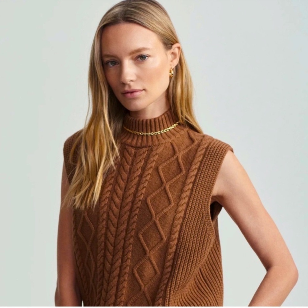 Varley Joilette Roll Neck Vest 💕💕